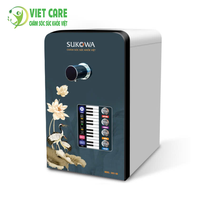 MÁY LỌC NƯỚC ION KIỀM HYDROGEN ĐỂ BÀN SUKOWA SK01- DB 4 CHỨC NĂNG
